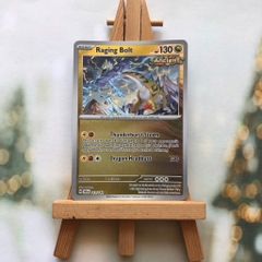 Thẻ hình Pokemon Raging Bolt 111/142 - Lá bài lẻ Stellar Crown Rare Reverse Holo tiếng Anh chính hãng