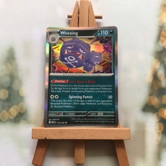Thẻ hình Pokemon Weezing 110/165 - Lá bài lẻ Scarlet & Violet 151 Rare Reverse Holo tiếng Anh chính hãng