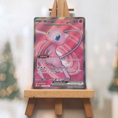 Thẻ hình Pokemon Mew ex 193/165 - Lá bài lẻ Scarlet & Violet 151 Full Art Secret Rare tiếng Anh chính hãng