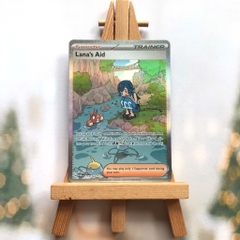 Thẻ hình Pokemon Lana's Aid 219/167 - Lá bài lẻ Twilight Masquerade Special Illustration Rare tiếng Anh chính hãng