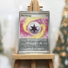Thẻ hình Pokemon Mist Energy 161/162 - Lá bài Scarlet&Violet Temporal Forces Uncommon Reverse Holo tiếng Anh chính hãng