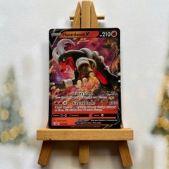 Thẻ hình Pokemon Houndoom V 021/189 - Lá bài lẻ Darkness Ablaze Ultra Rare tiếng Anh chính hãng