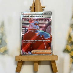 Thẻ hình Pokemon Xerosic's Machinations 089/064 - Lá bài lẻ Shrouded Fable Full Art Secret Rare tiếng Anh chính hãng