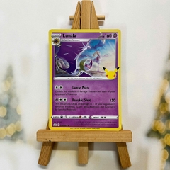 Thẻ hình Pokemon Lunala 15/25 - Lá bài lẻ 25th Celebrations Holo Rare tiếng Anh chính hãng