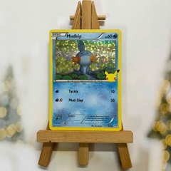 Thẻ hình Pokemon Mudkip 19/25 - Lá bài McDonalds 25th Anniversary Holo Promo tiếng Anh chính hãng