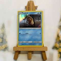 Thẻ hình Pokemon Psyduck 7/18 - Lá bài lẻ Sun Moon Detective Pikachu Holo tiếng Anh chính hãng