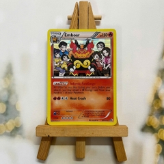 Thẻ hình Pokemon Emboar 27/113 - Lá bài lẻ BW Legendary Treasures Holo Rare tiếng Anh chính hãng