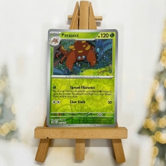 Thẻ hình Pokemon Parasect 047/165 - Lá bài lẻ Scarlet & Violet 151 Uncommon Reverse Holo tiếng Anh chính hãng