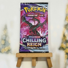 Gói bài Chilling Reign Booster Pack tiếng Anh chính hãng - Túi thẻ Series Sword & Shield Pokemon TCG