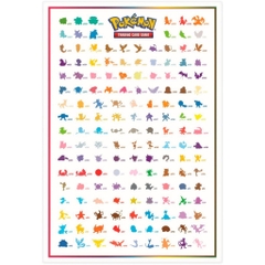 Tranh hình sưu tầm chủ đề Pokemon 151 - Scarlet & Violet Poster Collection chính hãng