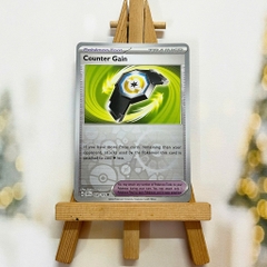 Thẻ hình Pokemon Counter Gain 169/191 - Lá bài lẻ Surging Sparks Uncommon Reverse Holo tiếng Anh chính hãng
