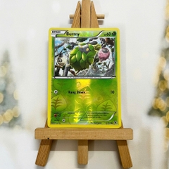 Thẻ hình Pokemon Burmy 2/124 - Lá bài lẻ XY Fates Collide Common Reverse Holo tiếng Anh chính hãng