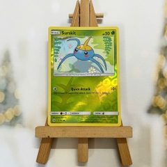 Thẻ hình Pokemon Surskit 7/149 - Lá bài lẻ Sun & Moon Base Set Common Reverse Holo tiếng Anh chính hãng