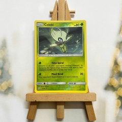 Thẻ hình Pokemon Celebi 4/236 - Lá bài lẻ Sun & Moon Unified Minds Rare Reverse Holo tiếng Anh chính hãng