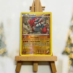 Thẻ hình Pokemon Groudon 84/160 - Lá bài lẻ XY Primal Clash Rare Reverse Holo tiếng Anh chính hãng