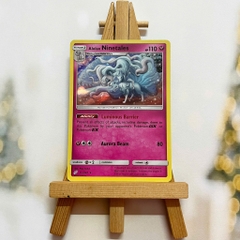 Thẻ hình Pokemon Alolan Ninetales 111/181 - Lá bài lẻ Sun & Moon Team Up Holo Rare tiếng Anh chính hãng