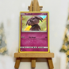 Thẻ hình Pokemon Snubbull 15/18 - Lá bài lẻ Sun Moon Detective Pikachu Holo tiếng Anh chính hãng