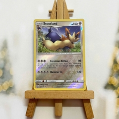 Thẻ hình Pokemon Stoutland 105/149 - Lá bài lẻ Sun & Moon Base Set Rare Reverse Holo tiếng Anh chính hãng