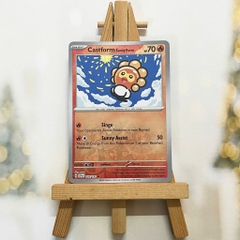 Thẻ hình Pokemon Castform Sunny Form 020/191 - Lá bài lẻ Surging Sparks Common Reverse Holo tiếng Anh chính hãng