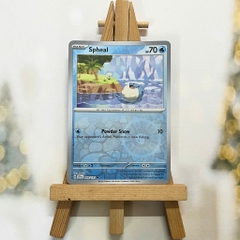 Thẻ hình Pokemon Spheal 043/191 - Lá bài lẻ Surging Sparks Common Reverse Holo tiếng Anh chính hãng