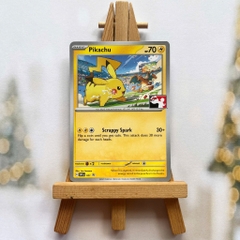 Thẻ hình Pokemon Pikachu SVP101 - Lá bài lẻ Scarlet & Violet League Promo tiếng Anh chính hãng