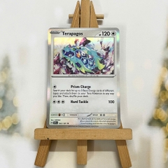 Thẻ hình Pokemon Terapagos 161/191 - Lá bài lẻ Surging Sparks Reverse Holo Rare tiếng Anh chính hãng