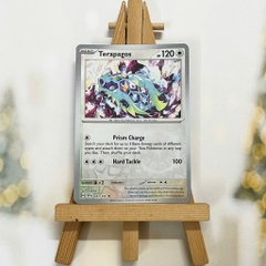Thẻ hình Pokemon Terapagos 161/191 - Lá bài lẻ Surging Sparks Reverse Holo Rare tiếng Anh chính hãng