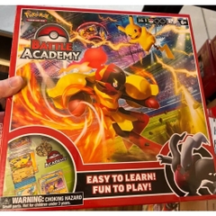 Hộp thẻ bài Battle Academy Deck Armarouge ex, Pikachu ex & Darkrai ex (2024) - Pokemon TCG tiếng Anh chính hãng