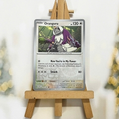 Thẻ hình Pokemon Oranguru 156/191 - Lá bài lẻ Surging Sparks Common Reverse Holo tiếng Anh chính hãng