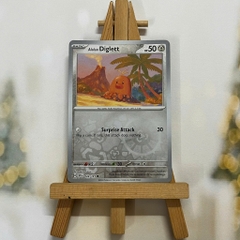 Thẻ hình Pokemon Alolan Diglett 122/191 - Lá bài lẻ Surging Sparks Common Reverse Holo tiếng Anh chính hãng