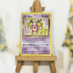 Thẻ hình Pokemon Mr. Mime 013/034 - Lá bài lẻ CLB Classic Collection Box tiếng Anh chính hãng