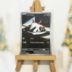 Thẻ hình Pokemon Larvesta 196/191 - Lá bài lẻ Surging Sparks Illustration Rare tiếng Anh chính hãng