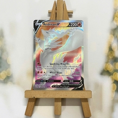 Thẻ hình Pokemon Reshiram V 172/195 - Lá bài lẻ Silver Tempest Full Art Ultra Rare tiếng Anh chính hãng