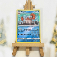 Thẻ hình Pokemon Kingler 47/214 - Lá bài lẻ Sun & Moon: Unbroken Bonds Rare Reverse Holo tiếng Anh chính hãng