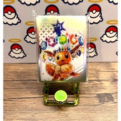 Gói 65 Sleeve hình Eevee Tera lấy từ ETB Prismatic Evolution Pokemon chính hãng