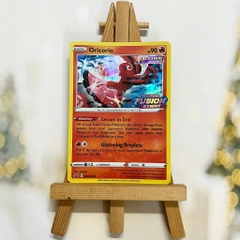 Thẻ hình Pokemon Oricorio SWSH168 - Lá bài lẻ Pre-Release Promo tiếng Anh chính hãng