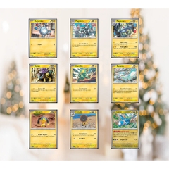 [Reverse 132- Lightning & Dragon] Thẻ hình Pokemon Hệ Điện và Rồng từ Mega Evolution Base Set Reverse Holo tiếng Anh