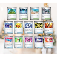 [Trainer 132] Thẻ hình Item, Tools, Stadium từ Pokemon Mega Evolution Base Set Non Holo tiếng Anh