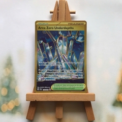 Thẻ hình Pokemon Area Zero Underdepths 174/142 - Lá bài lẻ Stellar Crown Gold Hype Rare tiếng Anh chính hãng