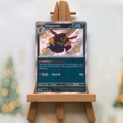 Thẻ hình Pokemon Kingambit 187/091 - Lá bài lẻ Paldean Fates Shiny Rare tiếng Anh chính hãng