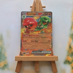 Thẻ hình Pokemon Scovillain ex 037/191 - Lá bài lẻ Surging Sparks Ultra Rare tiếng Anh chính hãng