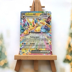 Thẻ hình Pokemon Jolteon ex 030/131 - Lá bài lẻ Prismatic Evolutions Ultra Rare tiếng Anh chính hãng