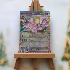 Thẻ hình Pokemon Espeon ex 034/131 - Lá bài lẻ Prismatic Evolutions Ultra Rare tiếng Anh chính hãng