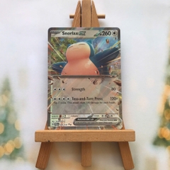 Thẻ hình Pokemon Snorlax ex 076/131 - Lá bài lẻ Prismatic Evolutions Ultra Rare tiếng Anh chính hãng