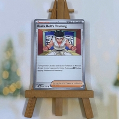 Thẻ hình Pokemon Black Belt's Training 096/131 - Lá bài lẻ Prismatic Evolutions Common Reverse Holo tiếng Anh chính hãng