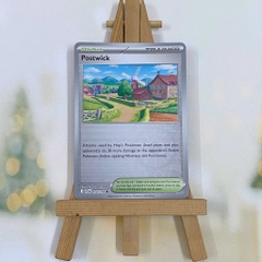Thẻ hình Pokemon Postwick 154/159 - Lá bài lẻ Journey Together Uncommon Reverse Holo tiếng Anh chính hãng