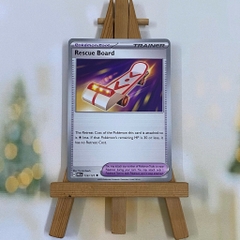 Thẻ hình Pokemon Rescue Board 126/131 - Lá bài lẻ Prismatic Evolutions Uncommon Reverse Holo tiếng Anh chính hãng