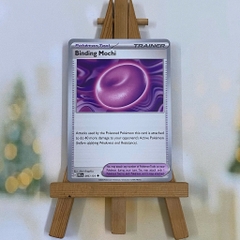 Thẻ hình Pokemon Binding Mochi 095/131 - Lá bài lẻ Prismatic Evolutions Uncommon Reverse Holo tiếng Anh chính hãng