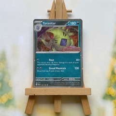 Thẻ hình Pokemon Tyranitar 135/193 - Lá bài Paldea Evolved Rare Reverse Holo Promo tiếng Anh