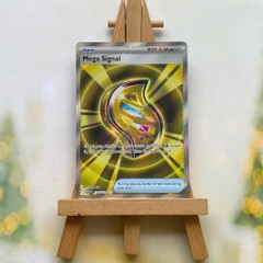 Thẻ hình Pokemon Mega Signal 171/132 - Lá bài lẻ Mega Evolution Full Art Ultra Rare tiếng Anh chính hãng